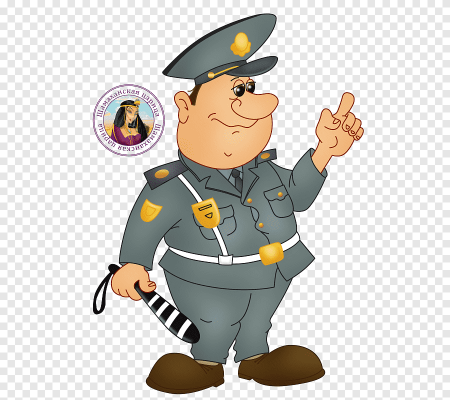 Мультяшный милиционер