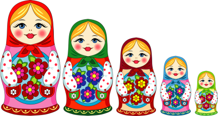 Матрешки для дошкольников