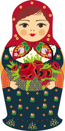 Разрезная Матрешка