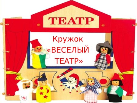 Вывеска театр для детского сада