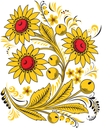Хохлома узор