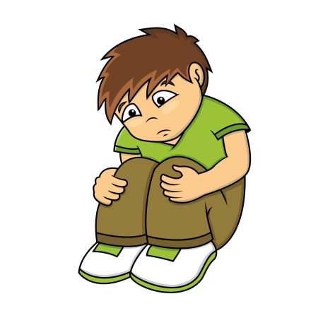 Грустный мальчик