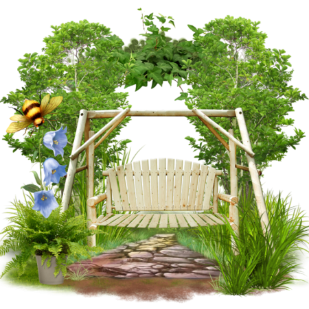 Качеля иллюстрация