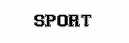Sport надпись