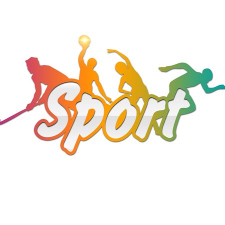 Спорт надпись