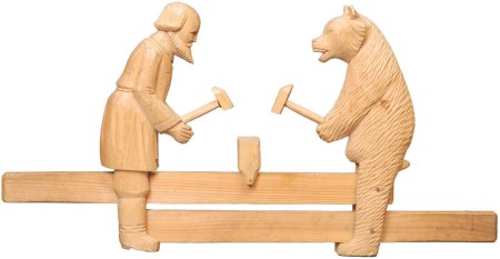 Игрушки «кузнецы» Богородские кузнецы»