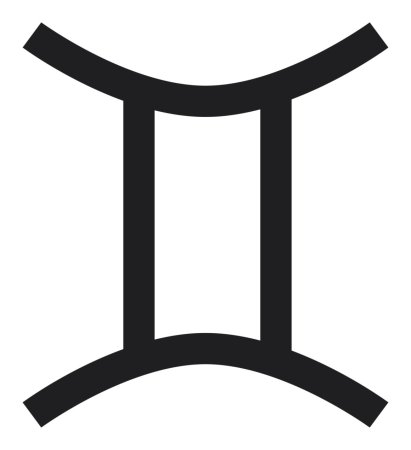 Близнецы знак зодиака символ