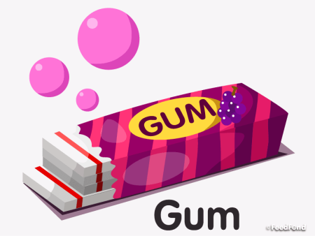 Надпись Gum