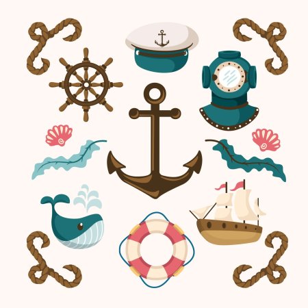 Морские элементы