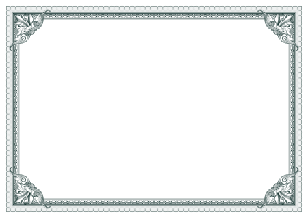 Векторные рамки для сертификатов