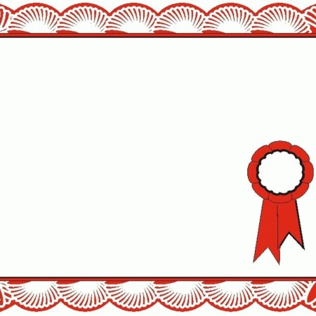 Рамка для сертификата
