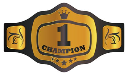 Чемпионский пояс вектор