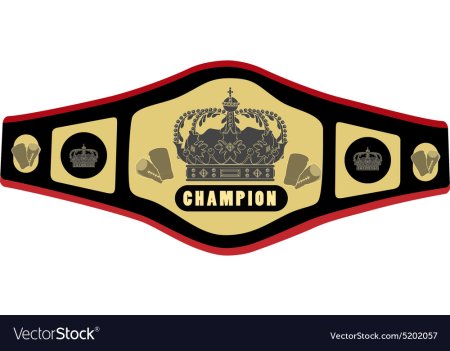 Чемпионский пояс svg