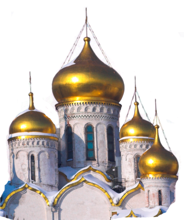 Церковь на прозрачном фоне