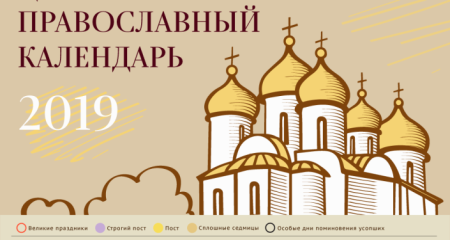 Православные праздники надпись