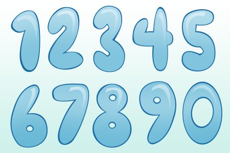 Красивая цифра 6