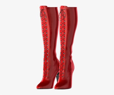 Сапоги на прозрачном фоне