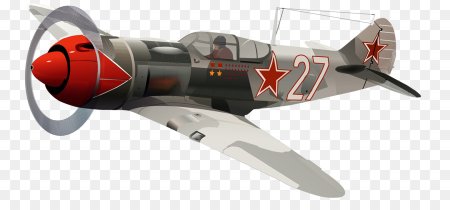 Военный самолет на прозрачном фоне