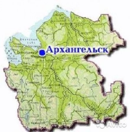 Географическое положение Архангельска