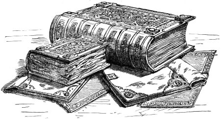 Старая книга рисунок