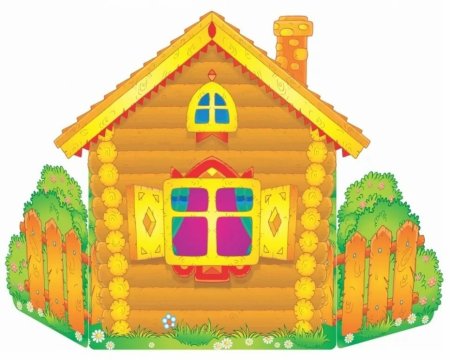 Декорация домик для детского сада