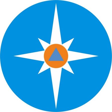 Знак МЧС роза ветров