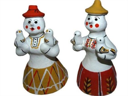 Каргопольская глиняная игрушка
