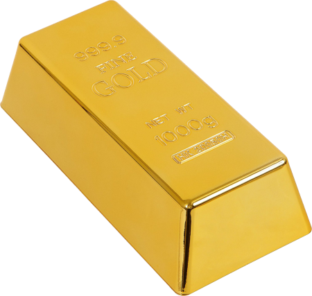 Золотой слиток 1000g