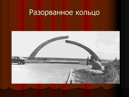 Рисунок разорванное кольцо блокады Ленинграда
