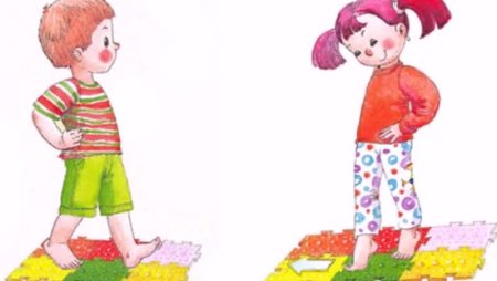 Ходьба на носочках в ДОУ