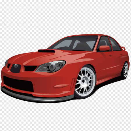Субару Impreza вектор