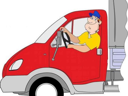 Водитель газели карикатура