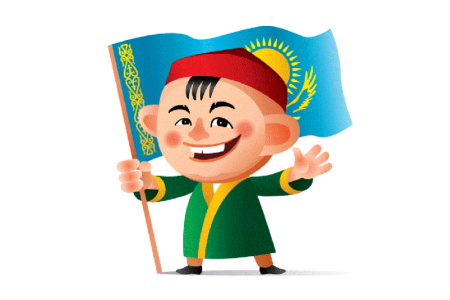 Казах мультяшный