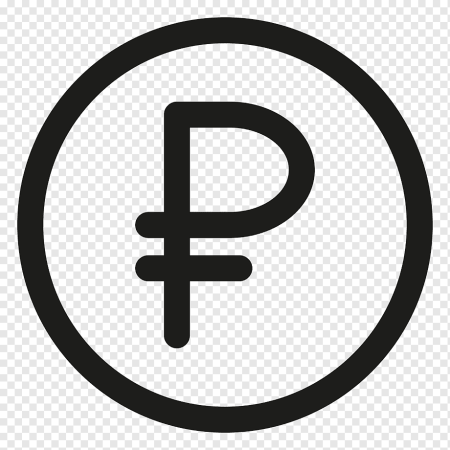 Монета рубль иконка