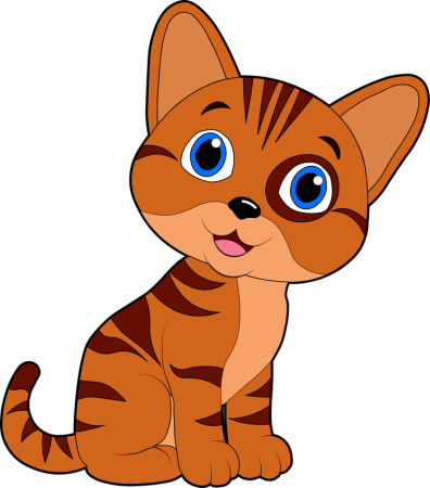 Кошка мультяшная