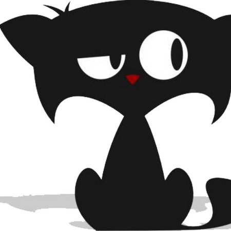 Силуэт кота
