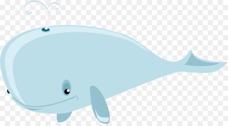 Клипарт синий кит (50 фото)