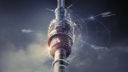 Останкинская башня в Москве