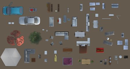 2d модель холодильник ARCHICAD