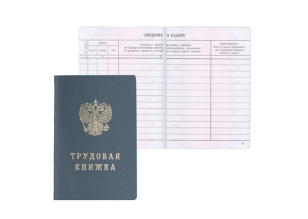 Трудовая книжка 121229 ГОЗНАК