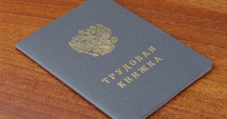 Трудовая книжка РФ
