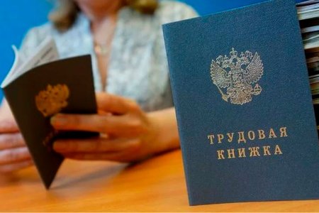 Трудовая книжка Россия