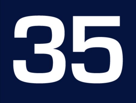 Цифра 35 картинка