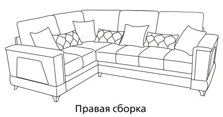 Диван кровать угловой Самсон тд181