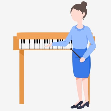 Картина для учителя по фортепиано