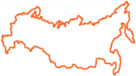 Очертания России
