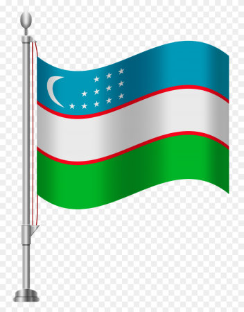 Флаг Узбекистана