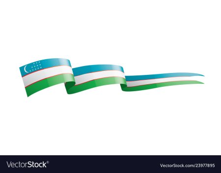 Флаг Узбекистана лента