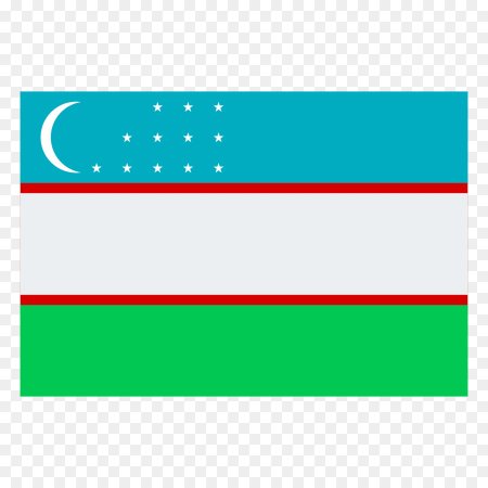 Флаг Узбекистана