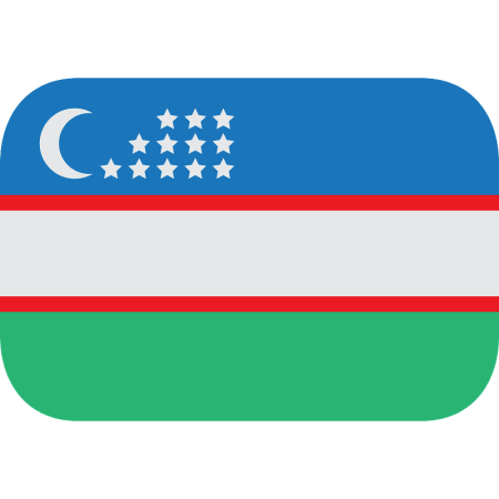 Узбекистан флаг СВГ